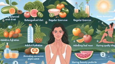 keep skin healthy glowing naturally balanced lifestyle