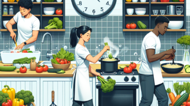 prepare healthy meals less time diet habits