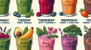 Daily smoothie recipes for better health