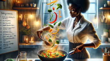 create healthy delicious stir fry