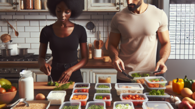 benefits meal prepping busy week