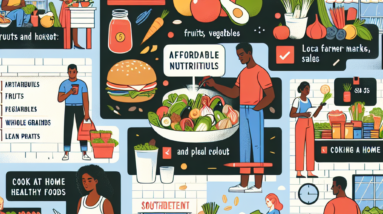 strategies eating healthy tight budget