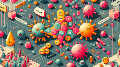 role vitamins preventing cold flu