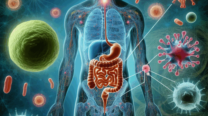 connection between gut immunity balanced lifestyle