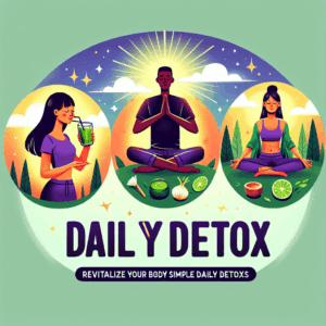 revitalize body daily detoxes mind