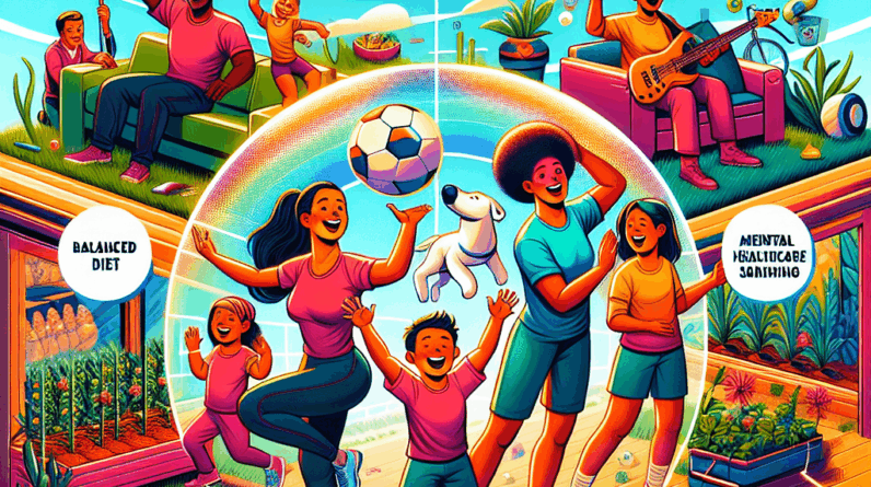 healthy living families self care