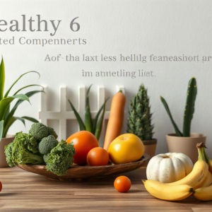 Healthy lifestyle components explained clearly
