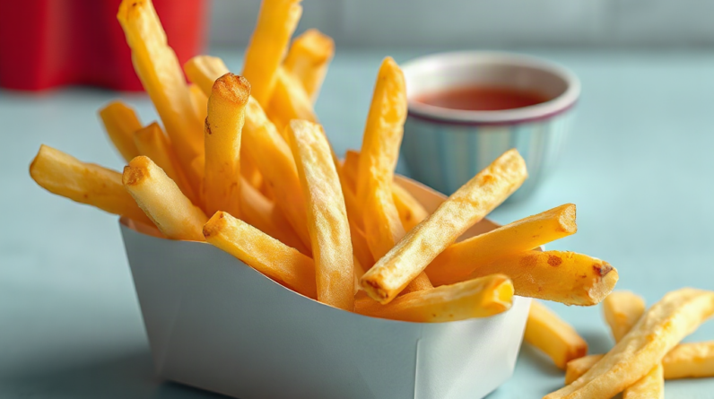 Alternatives to French fries with similar texture